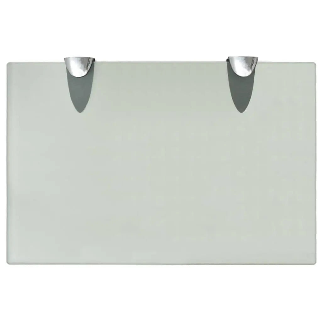 Frosted Tempered Glass Floating Shelf