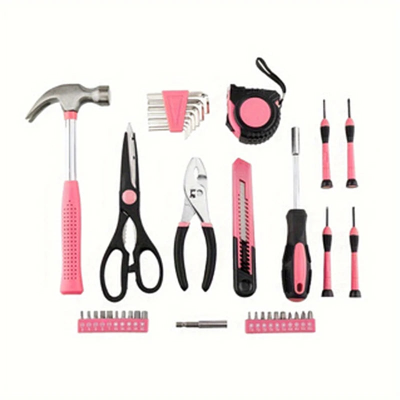 39-Piece Pink Tool Kit