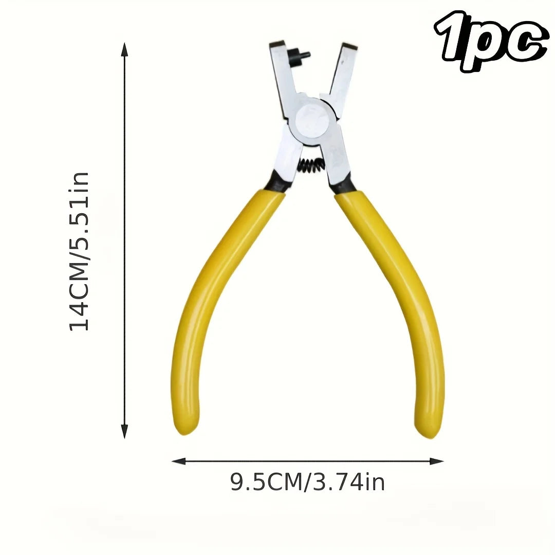 Steel Leather Hole Punch Pliers