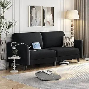 Fabric 2 Seater Loveseat Sofa