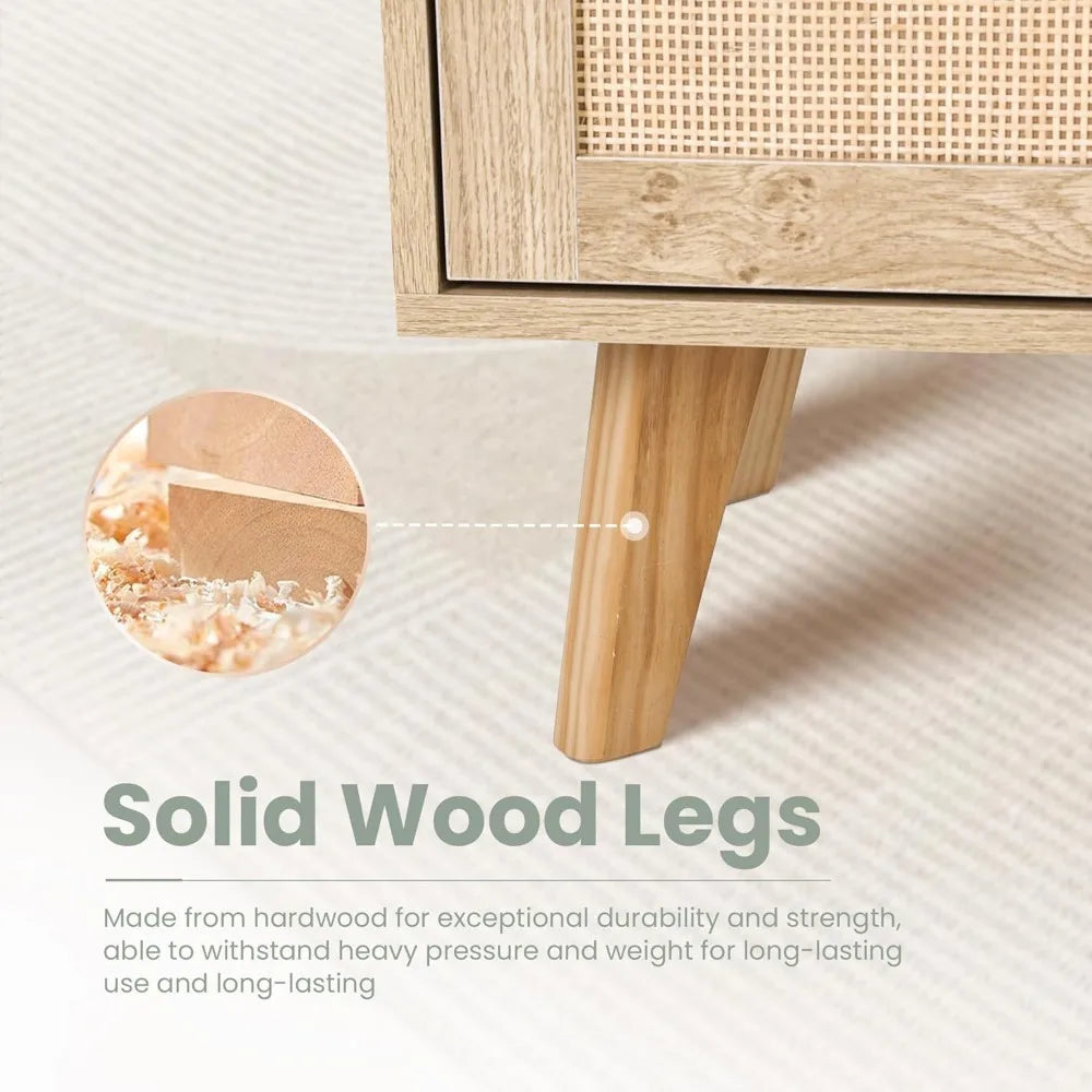 VILLA Rattan Sideboard Buffet Cabinet