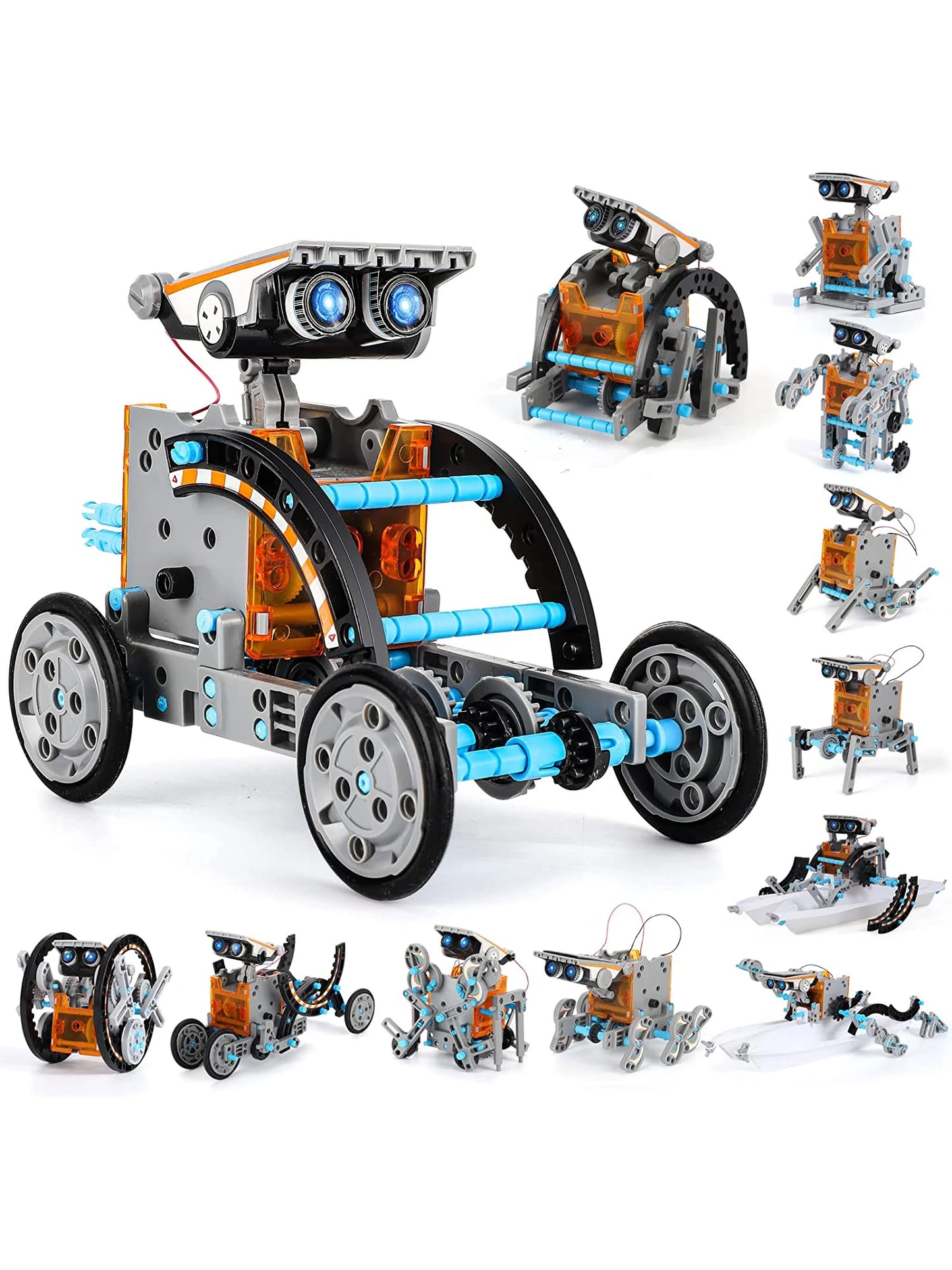 12-In-1 Stem Solar Robot Kit