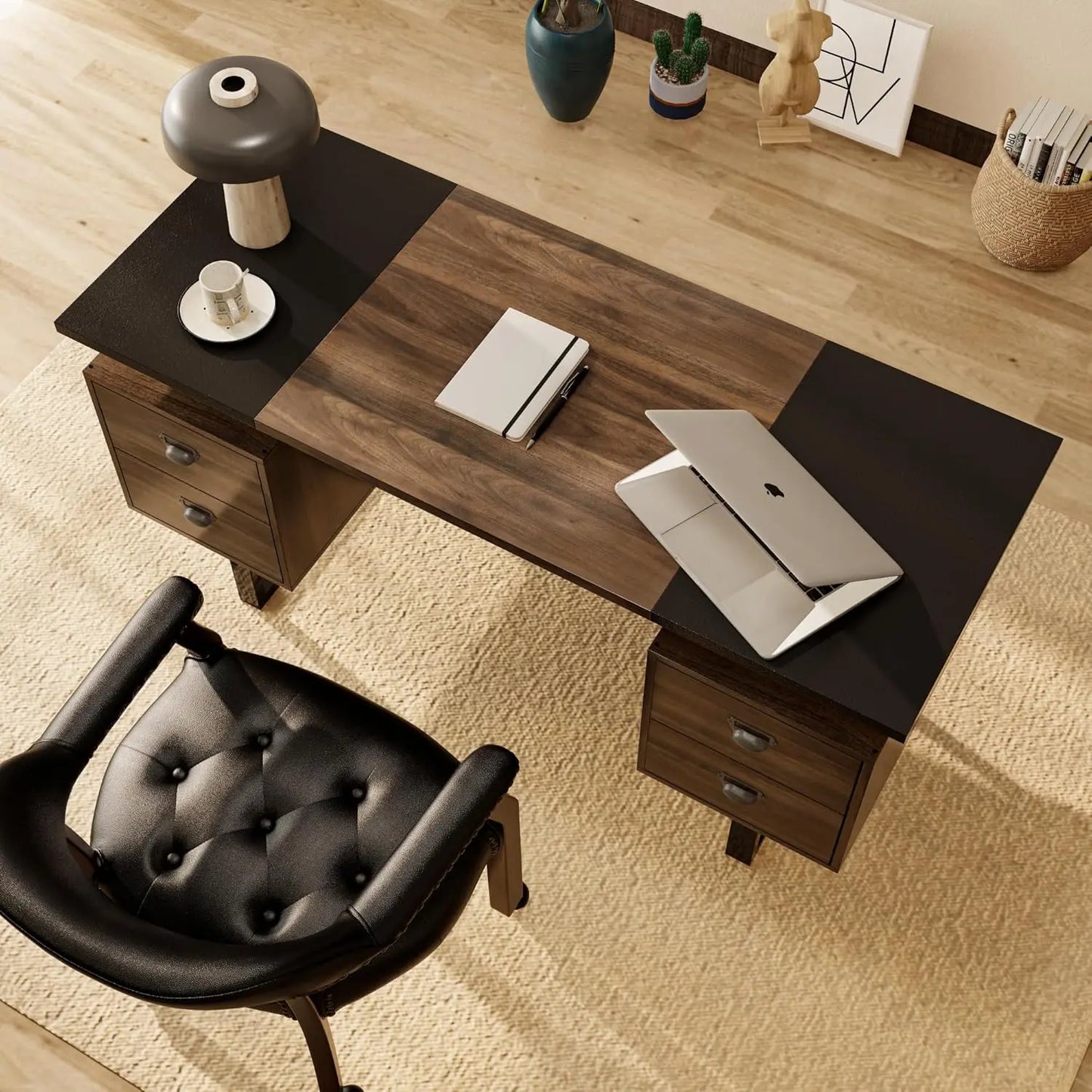 Computer Desk with Drawers