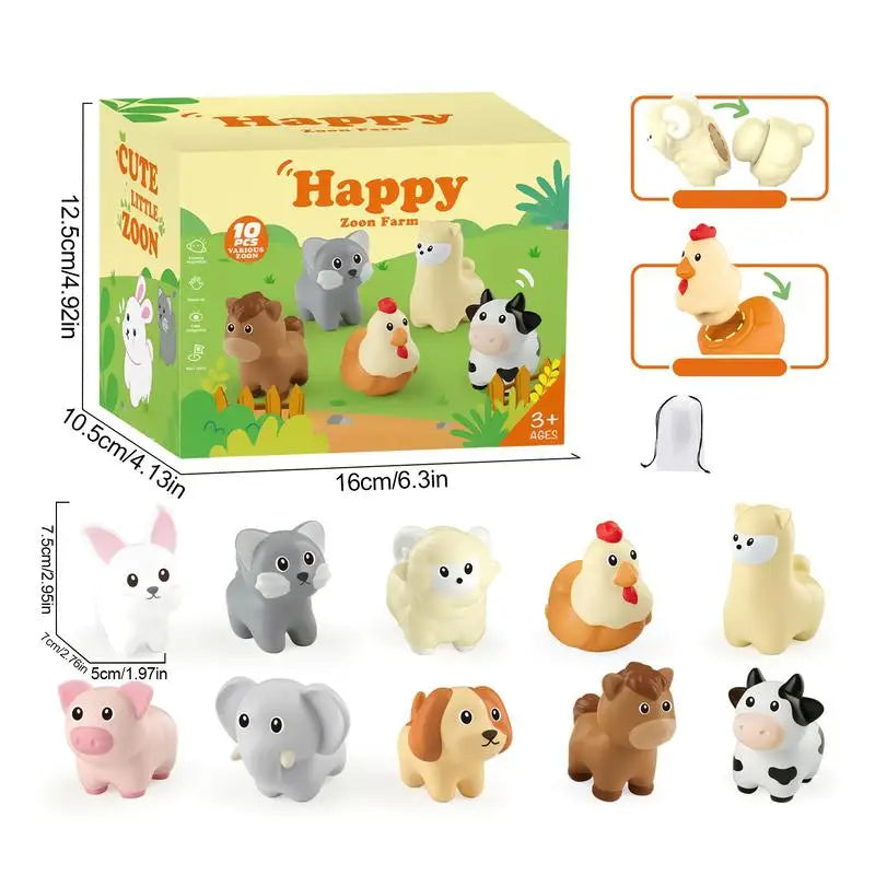 Farm Matching Toy For Toddler Learning