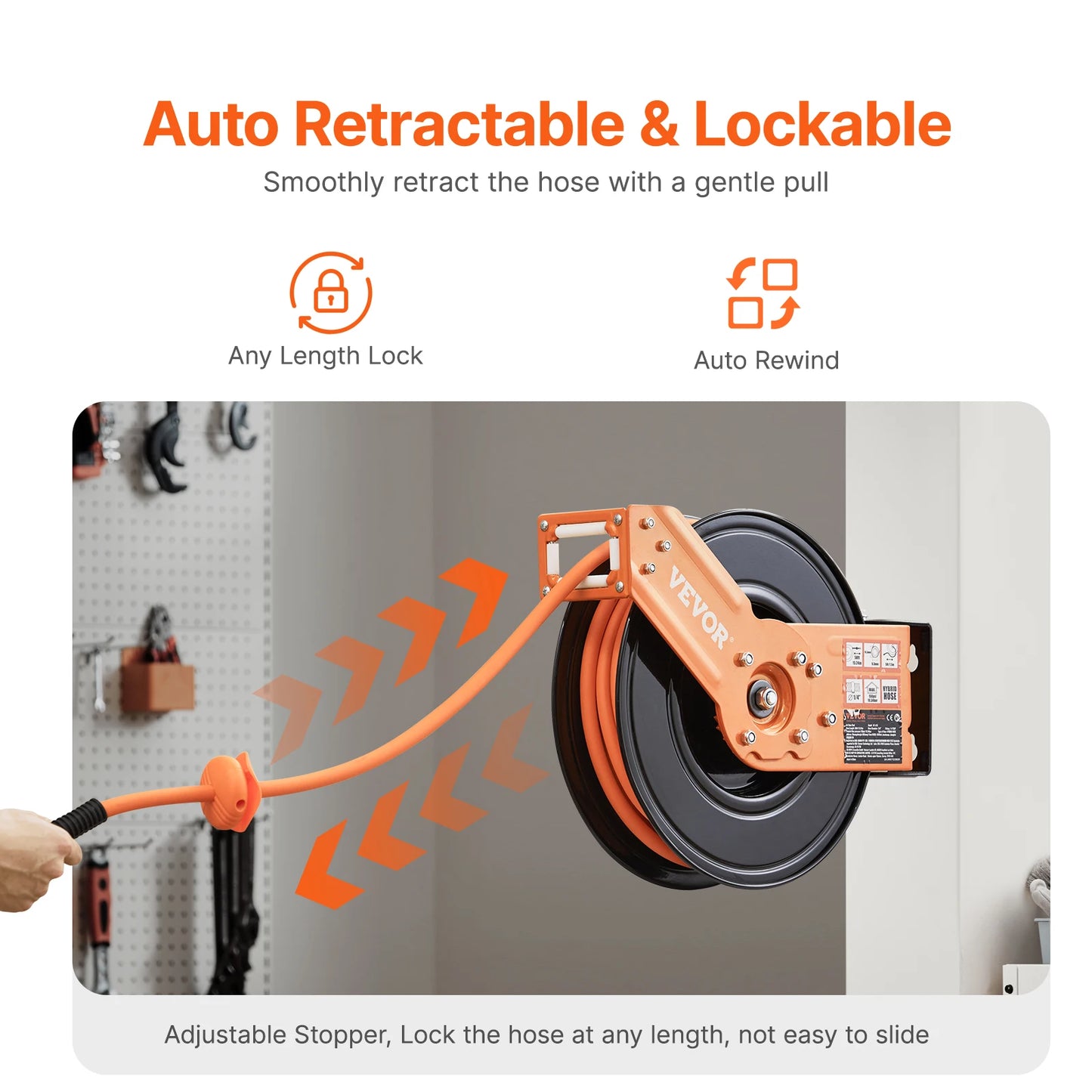 Retractable Air Hose Reel