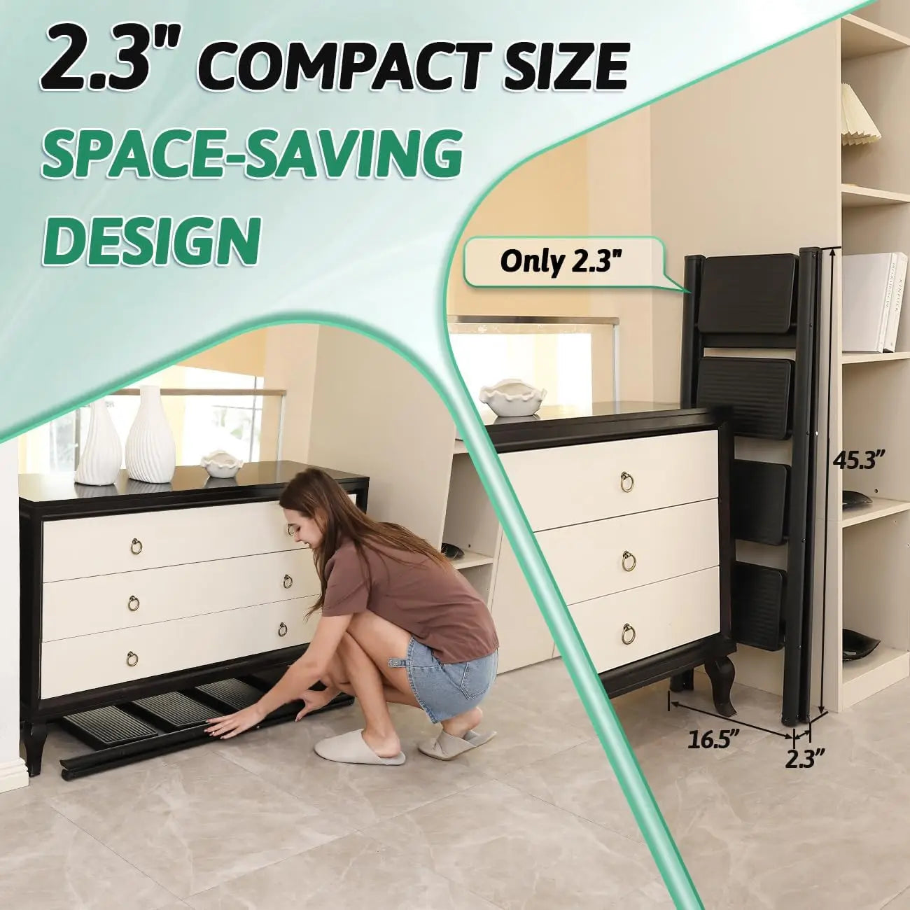 4 Step Ladder Folding Step Stool