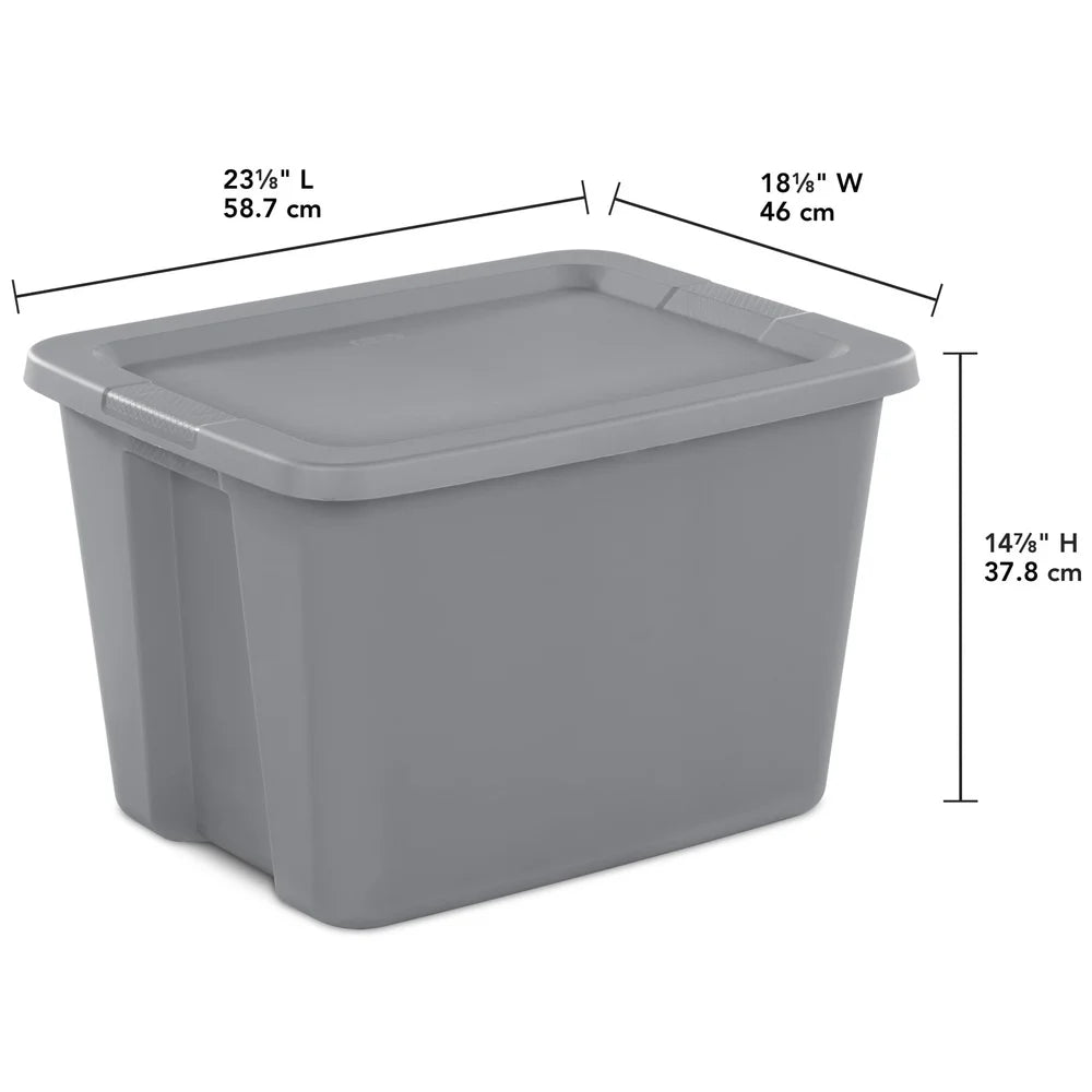 18 Gallon Plastic Storage Bins