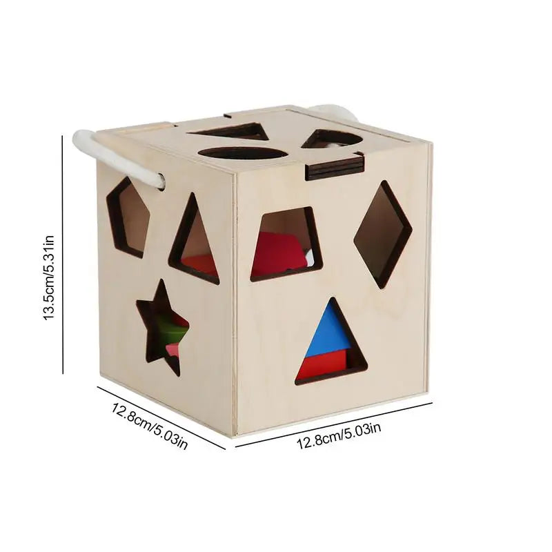 Wooden Shape Sorting Toy