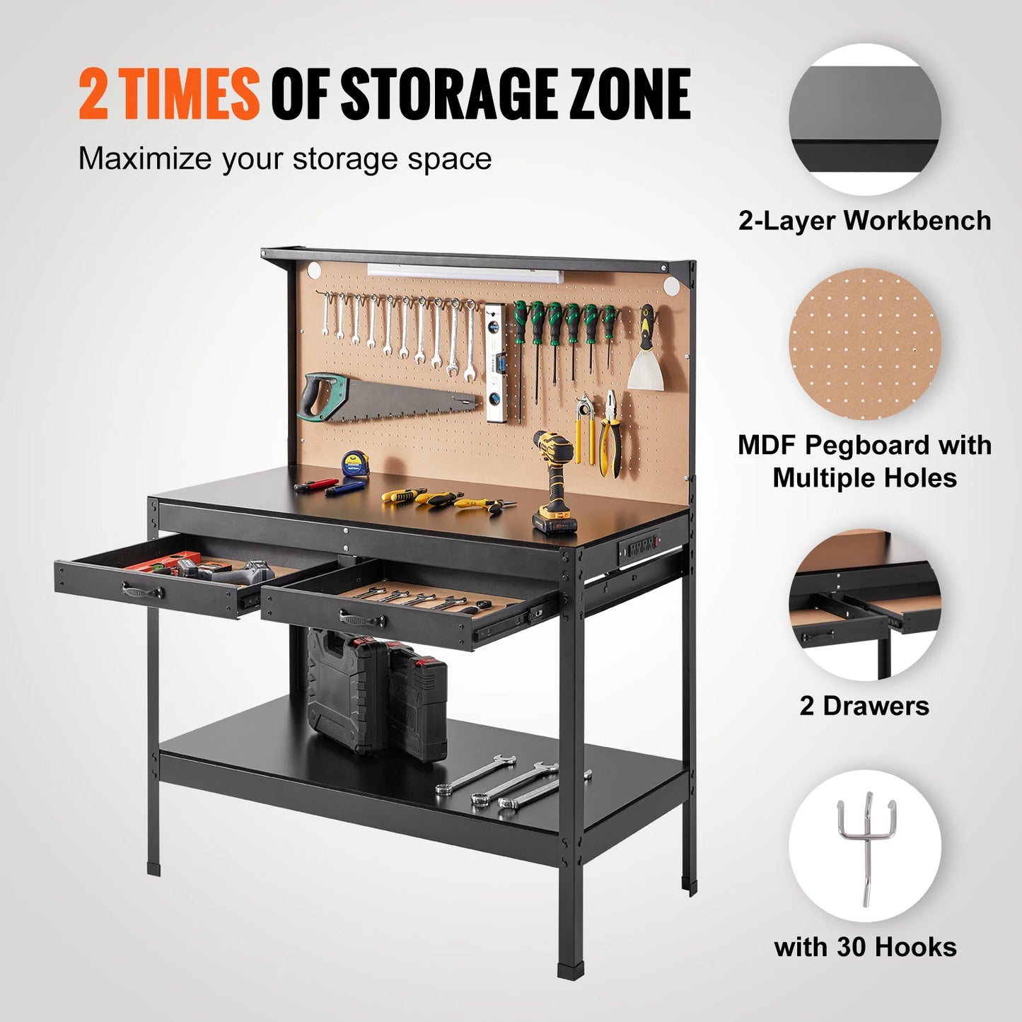 Garage Workbench Steel
