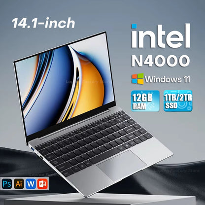 2025 Windows 11 Notebook 14.1 Inch