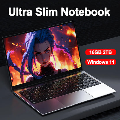 14.1"Ultra Slim Laptop 16GB