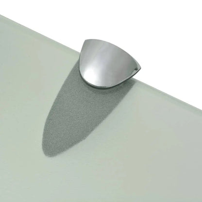 Frosted Tempered Glass Floating Shelf