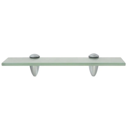 Frosted Tempered Glass Floating Shelf