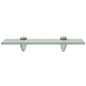 Frosted Tempered Glass Floating Shelf