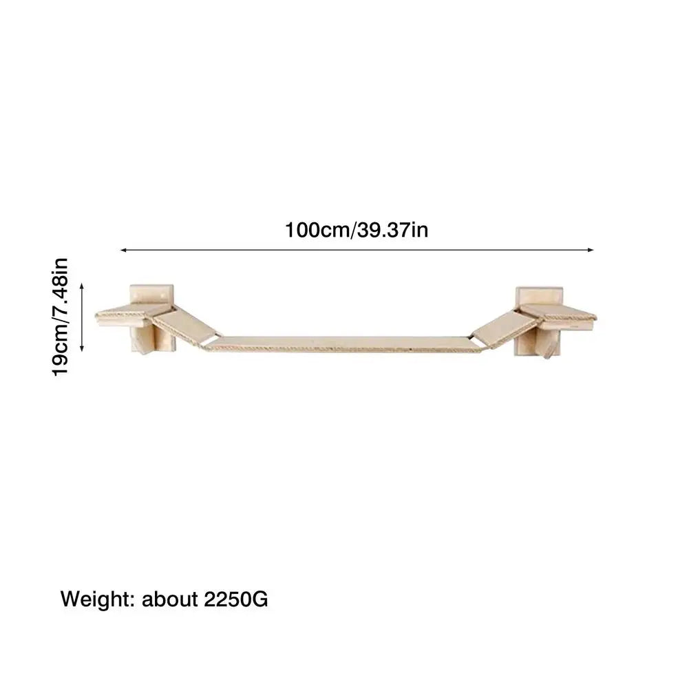 Wall Mounted Cat Climbing Ladder