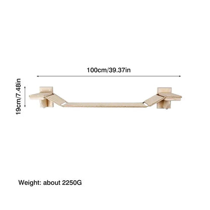 Wall Mounted Cat Climbing Ladder