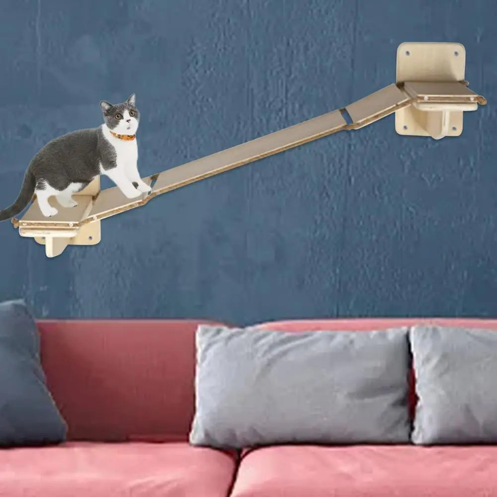 Wall Mounted Cat Climbing Ladder
