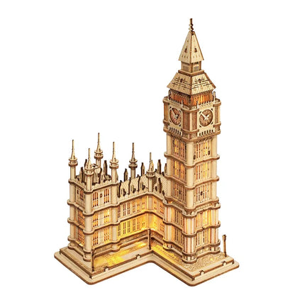 Wooden Puzzle 3D Tower Bridge or Big Ben