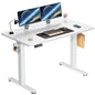 Sit Stand Computer Desk Workstation Ergonomic