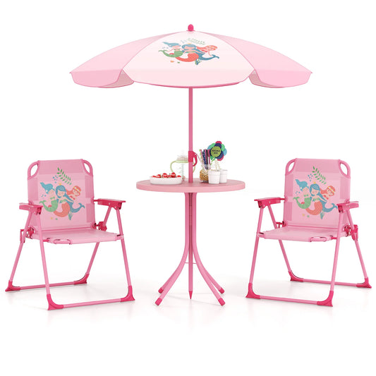 Kids Picnic Table & Chair Set