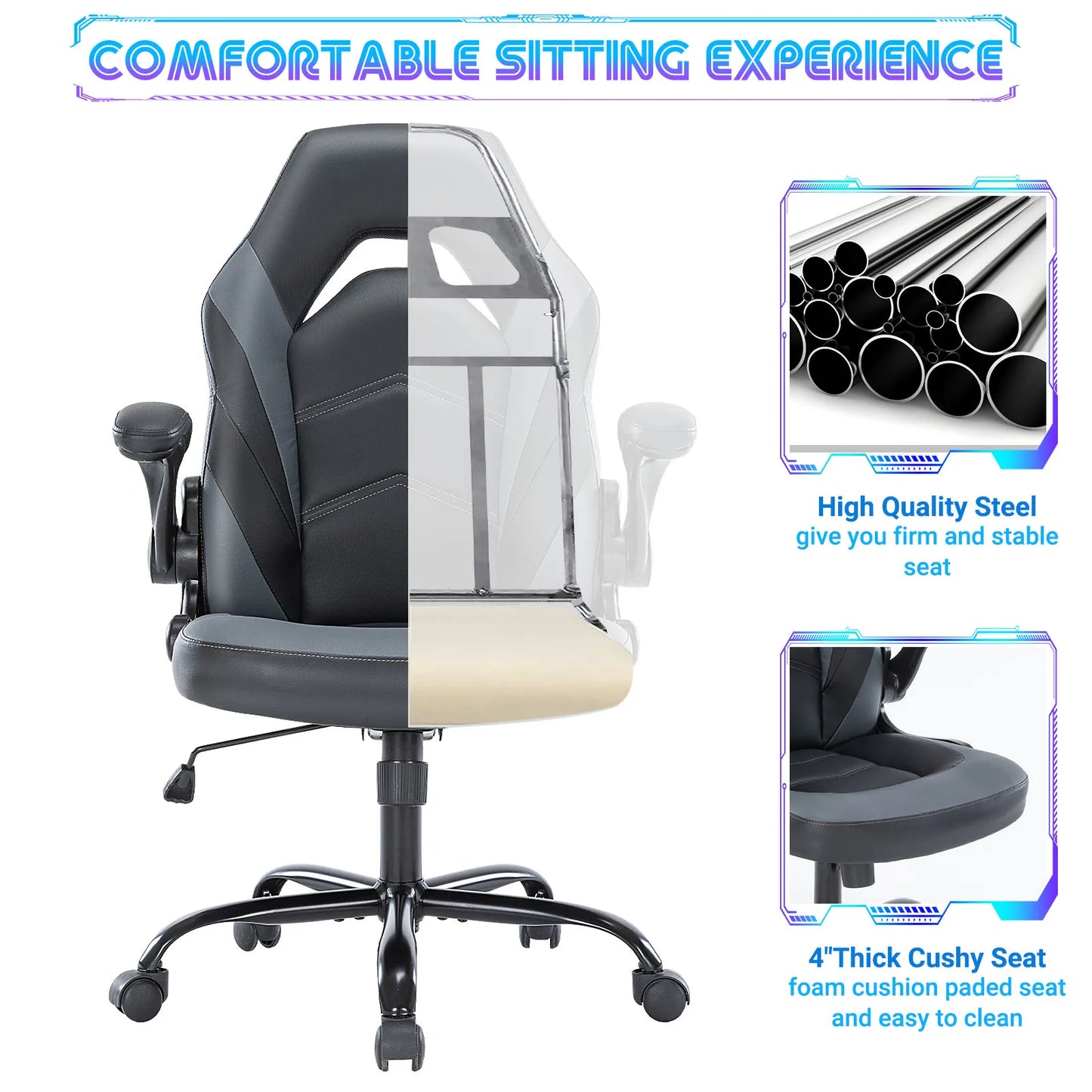 Ergonomic Office Desk Chair Adjustable