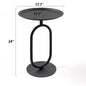 Lantern-shaped Metal End Table