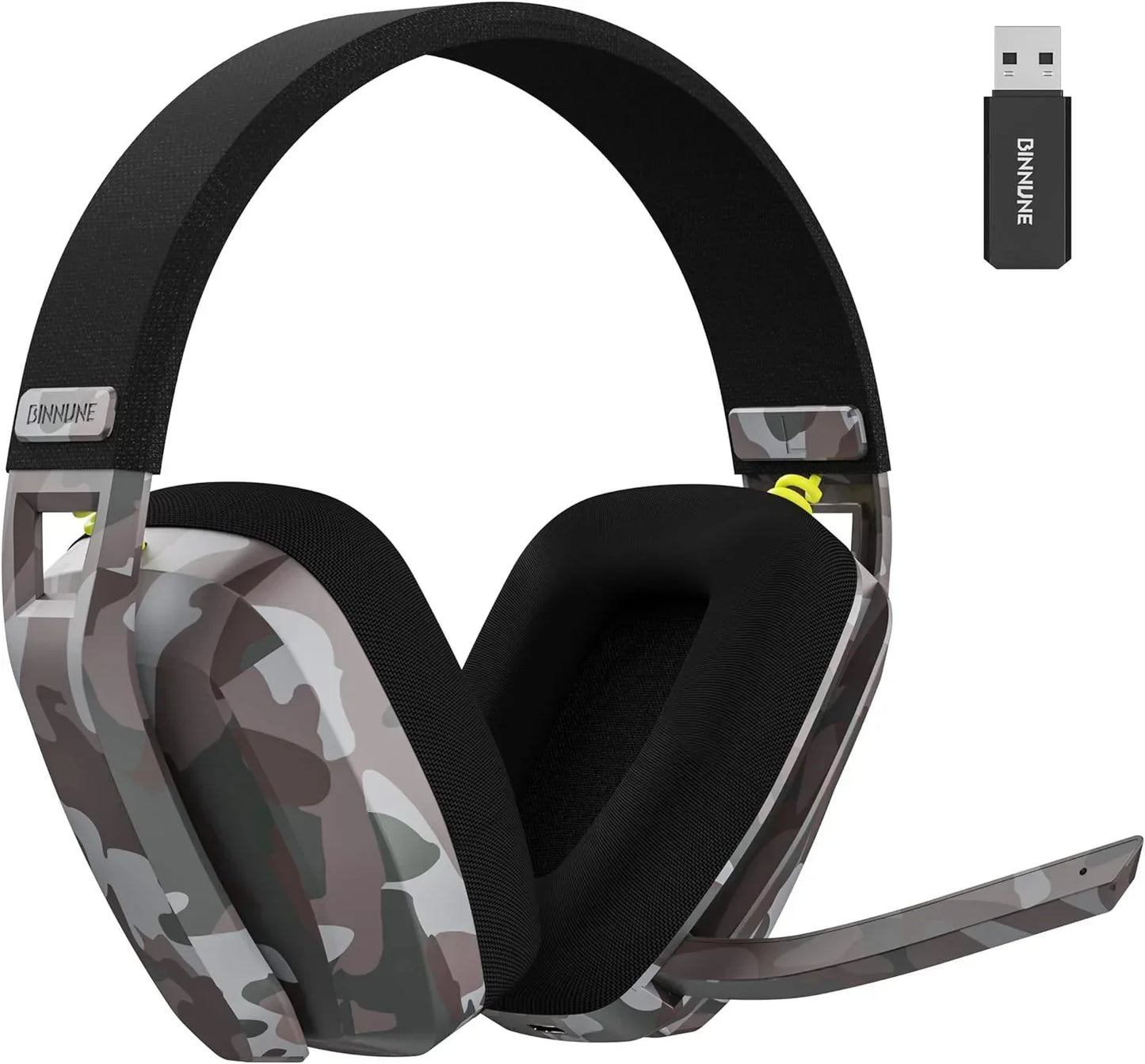Bluetooth Wireless Gaming Headset with Mic