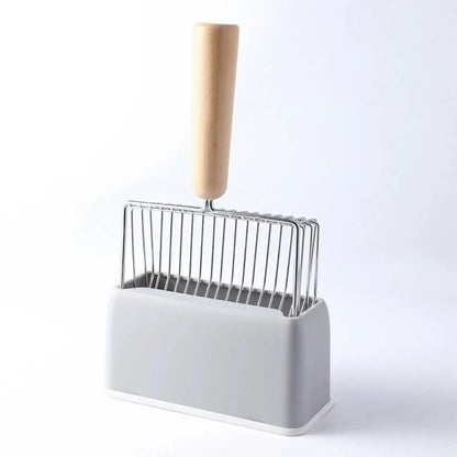 Stainless Steel Cat Litter Scoop Set