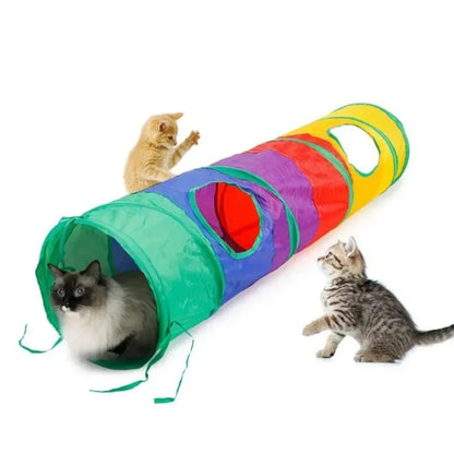 Cat Tunnel Tube Foldable Cat Toy