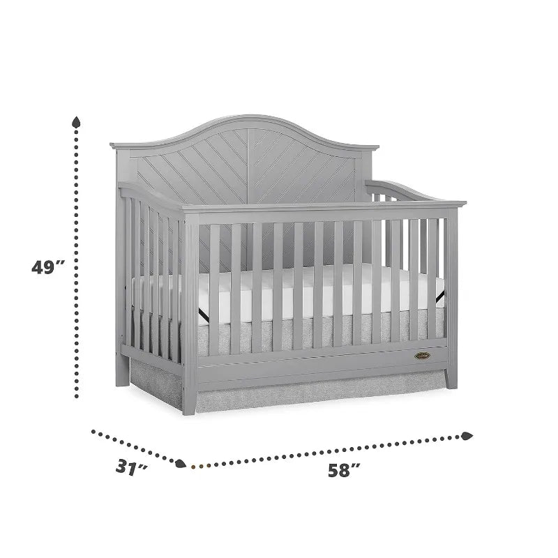 5-in-1 Full Size Convertible Crib