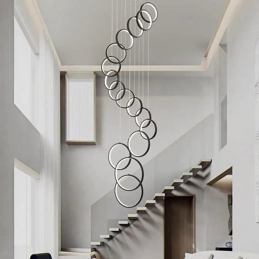 Dimmable Modern LED Chandelier with Remote