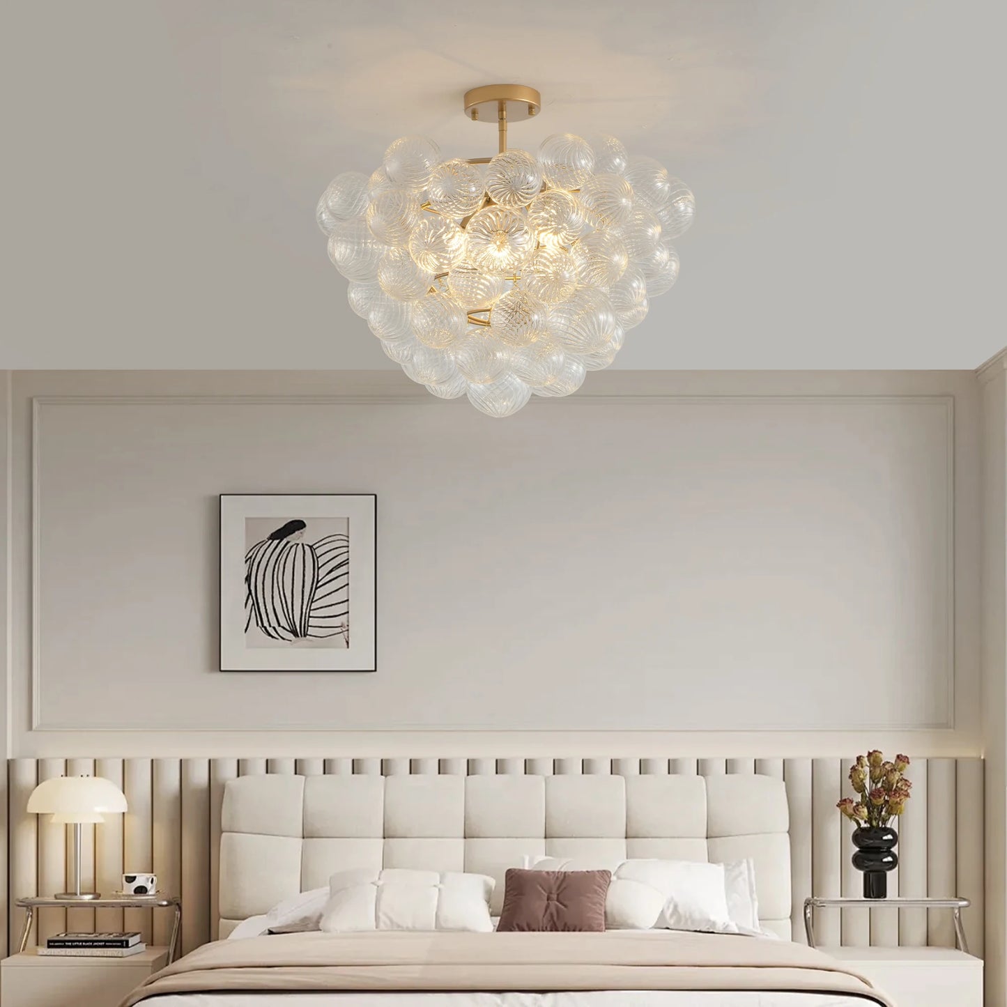 Golden Ceiling Pendant Light Chandelier