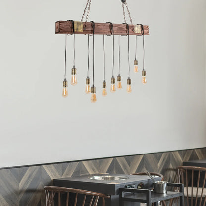 10-Light Indoor Chandelier
