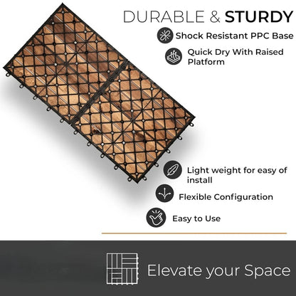 Interlocking Deck Tiles 24 x 12