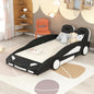 Twin Size Race Car-Bed with Wheels