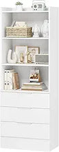 Bookcase with 3 Drawers and Shelves