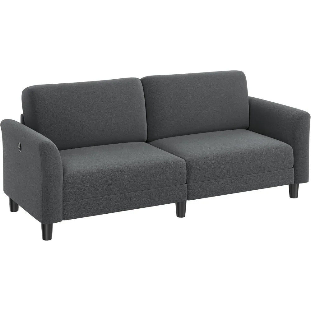 Fabric 2 Seater Loveseat Sofa