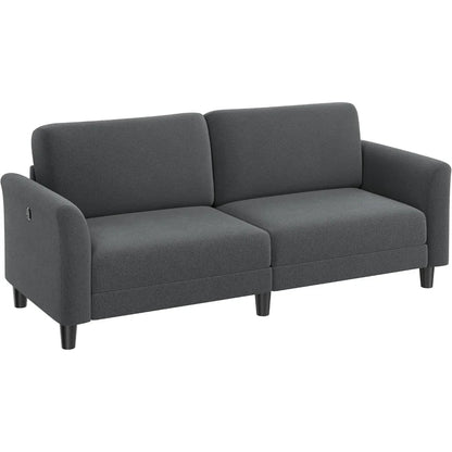 Fabric 2 Seater Loveseat Sofa