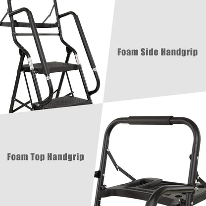 4 Step Ladder with Handrails