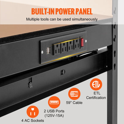 Garage Workbench Steel