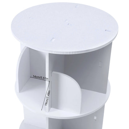 Bookcase with 360° Rotating Design