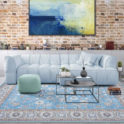 Vintage Floral Accent Area Rug