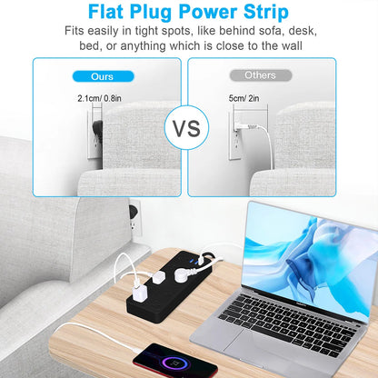 12 in 1 Power Strip Multitap