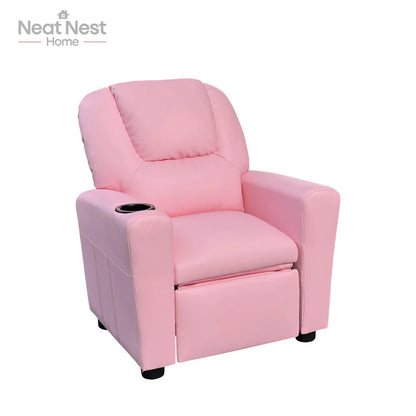 Leather Kids Recliner Chair