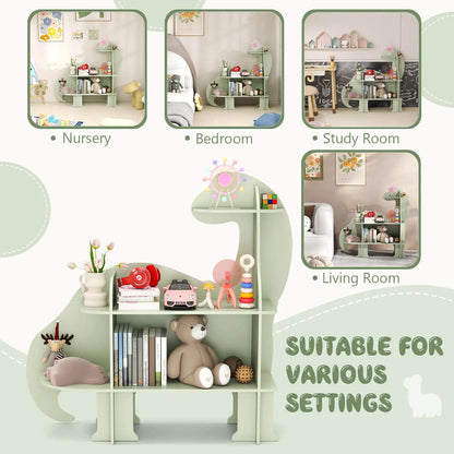 Kids Bookshelf Toy Storage Organizer