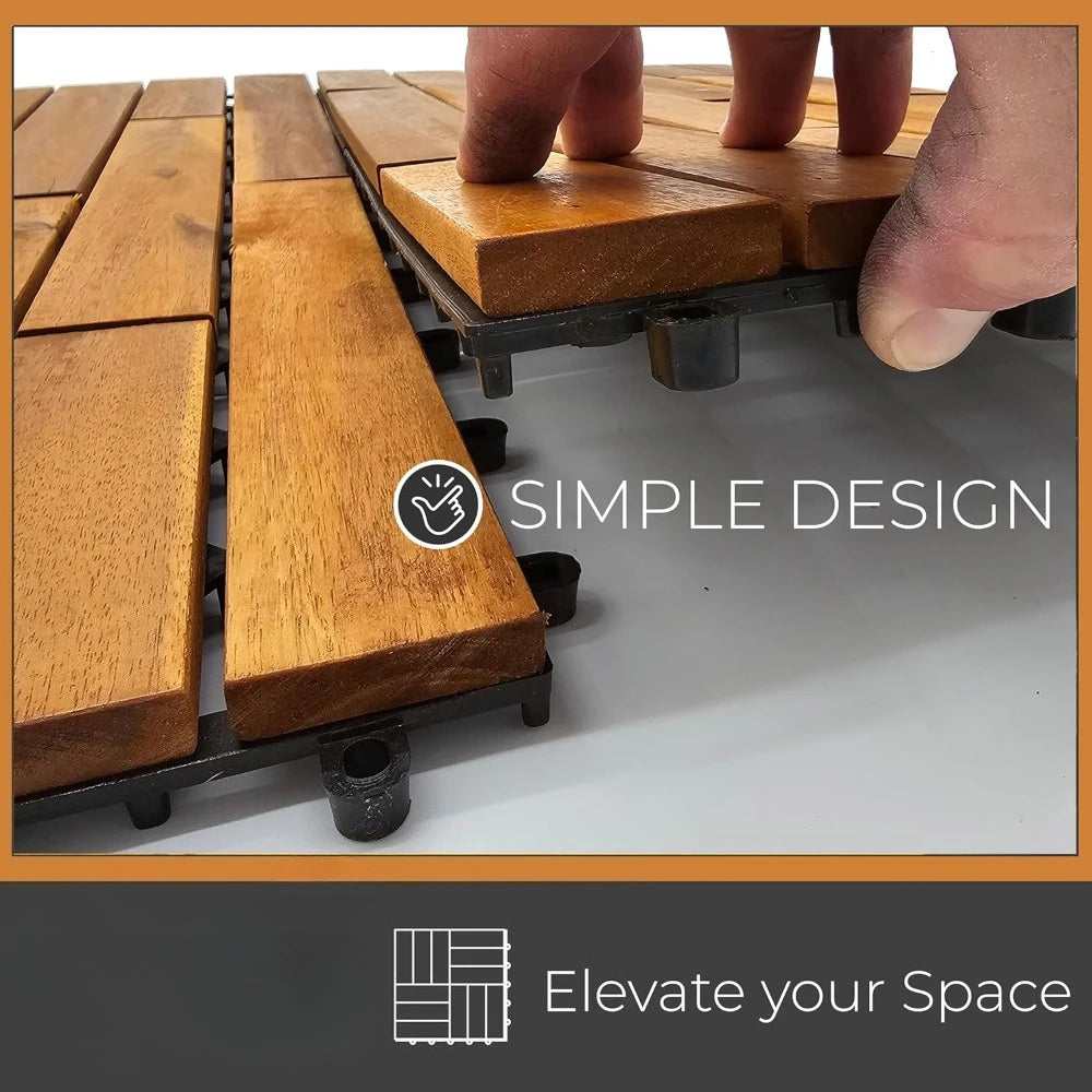 Interlocking Deck Tiles 24 x 12