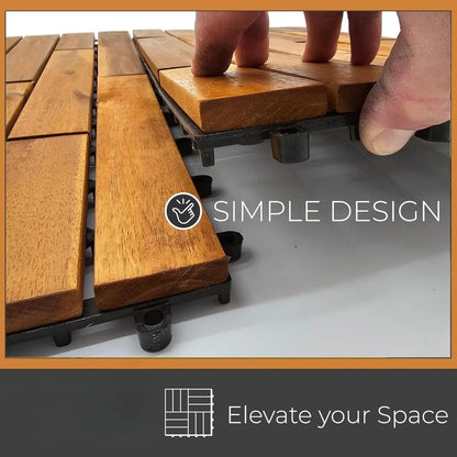 Interlocking Deck Tiles 24 x 12