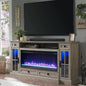 Fireplace TV Stand for 80 Inch TV