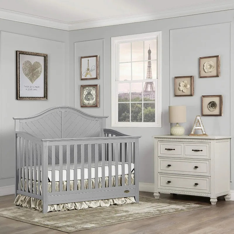 5-in-1 Full Size Convertible Crib