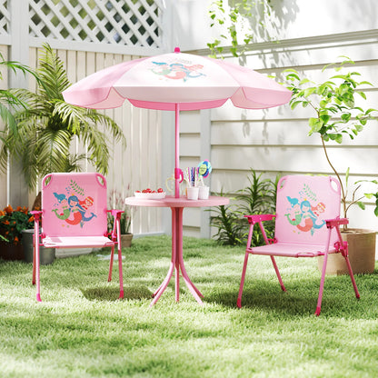 Kids Picnic Table & Chair Set